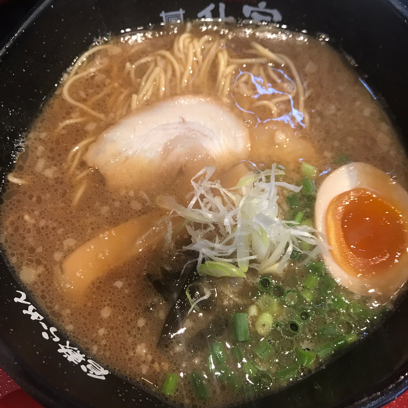 煮干しラーメン(倉敷らーめん　升家　新井薬師前店)