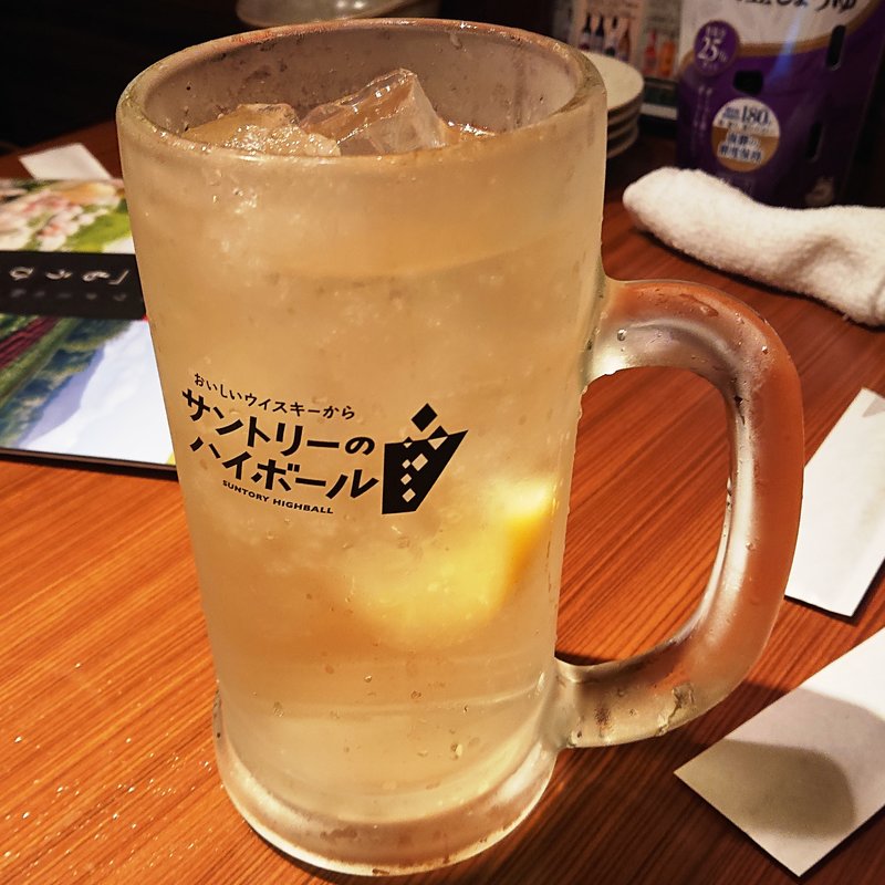 ビームハイボール メガサイズ(和民 大鳥居店 （わたみ）)
