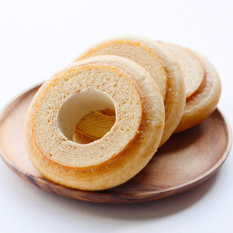 のこぎり山バウムクーヘン(見波亭 金谷本店)