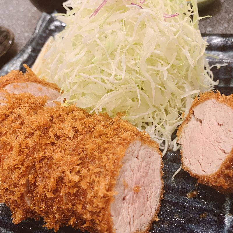 特ひれかつ定食(とんかつ檍 大門店)