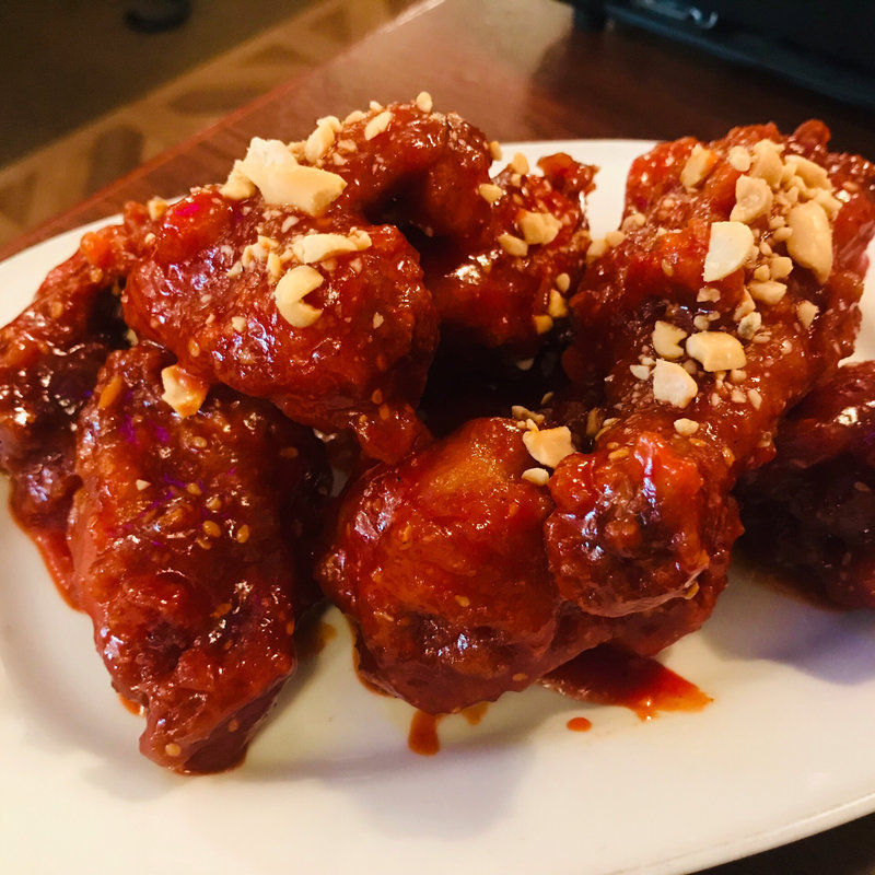 ヤンニョムチキン(プングムTAK)