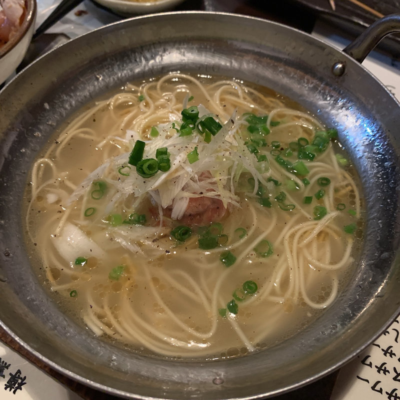 鳥塩ラーメン(ゑびす 田町店)