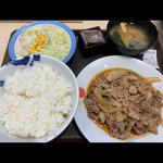 お肉どっさりグルメセット(松屋 新宿大ガード店 )