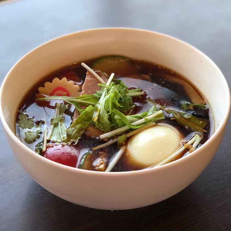 冷中華そば つけめん(秋山食堂 )