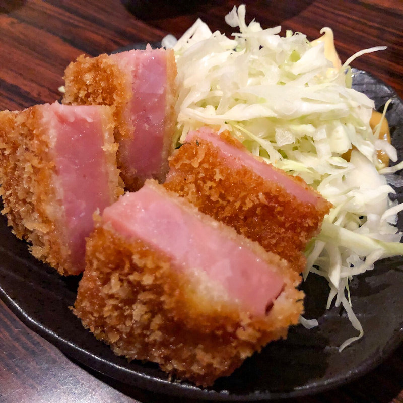 ハムカツ(やきとんまことや)