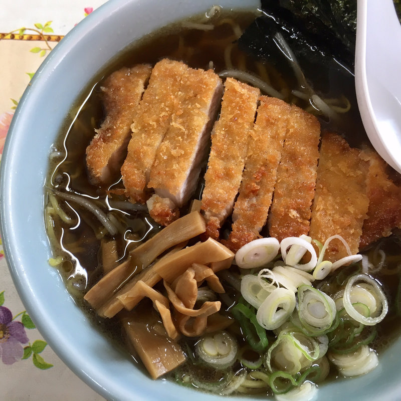 とんかつラーメン(かどや食堂 )