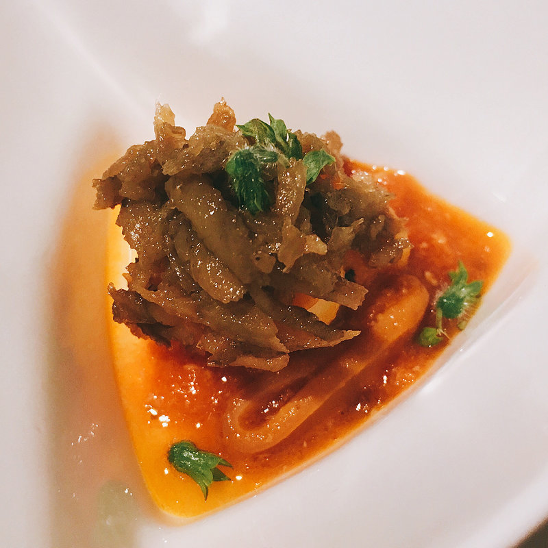 ヤリイカのトマト煮(リストランテ ヴィーナス)