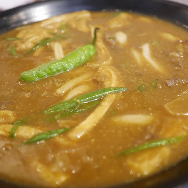 カレーうどん(鰹さん)