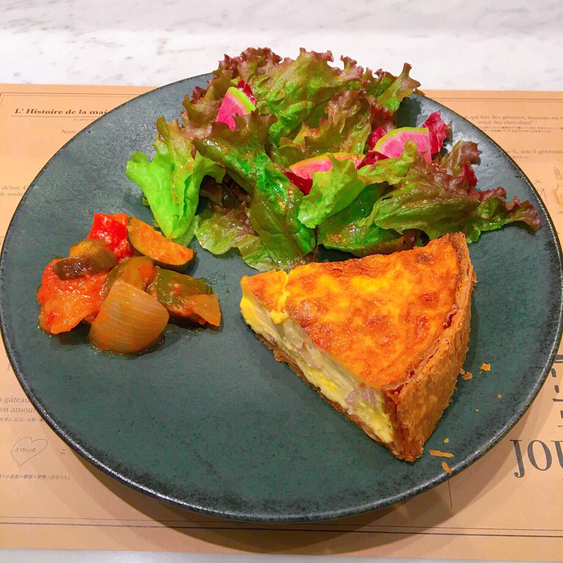 キッシュプレート(La maison JOUVAUD JR京都伊勢丹)