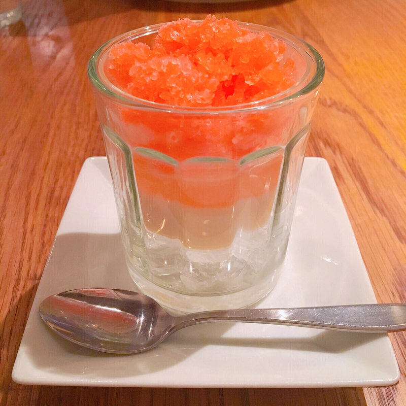 グレープフルーツプリン(ステックフリット ガスパールザンザン)