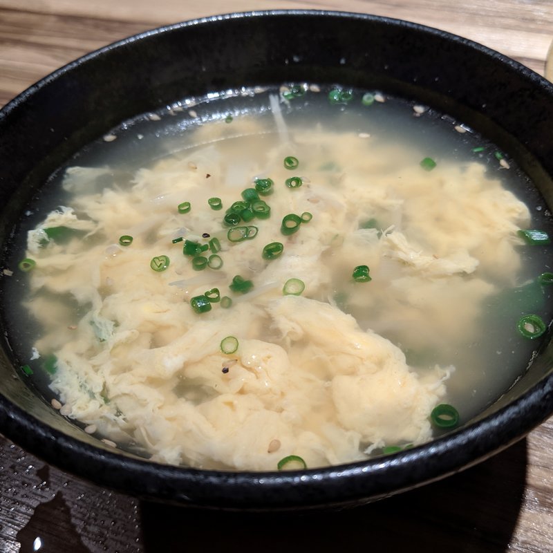 玉子スープ(焼肉 Garden たまち （ヤキニク ガーデン タマチ）)