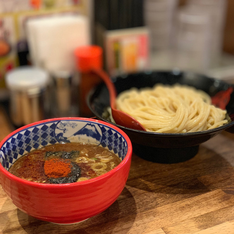 灼熱 3辛(つけ麺専門店 三田製麺所 新宿西口店)
