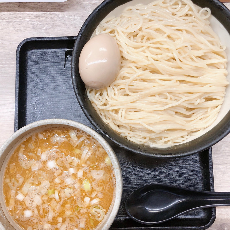 つけめん大（こってり）煮玉子トッピング(西天満 麺乃家)