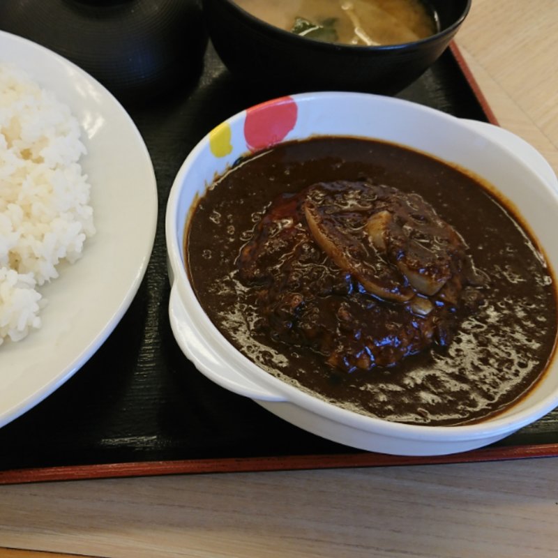 ハンバーグカレー(松屋 中野新橋店)
