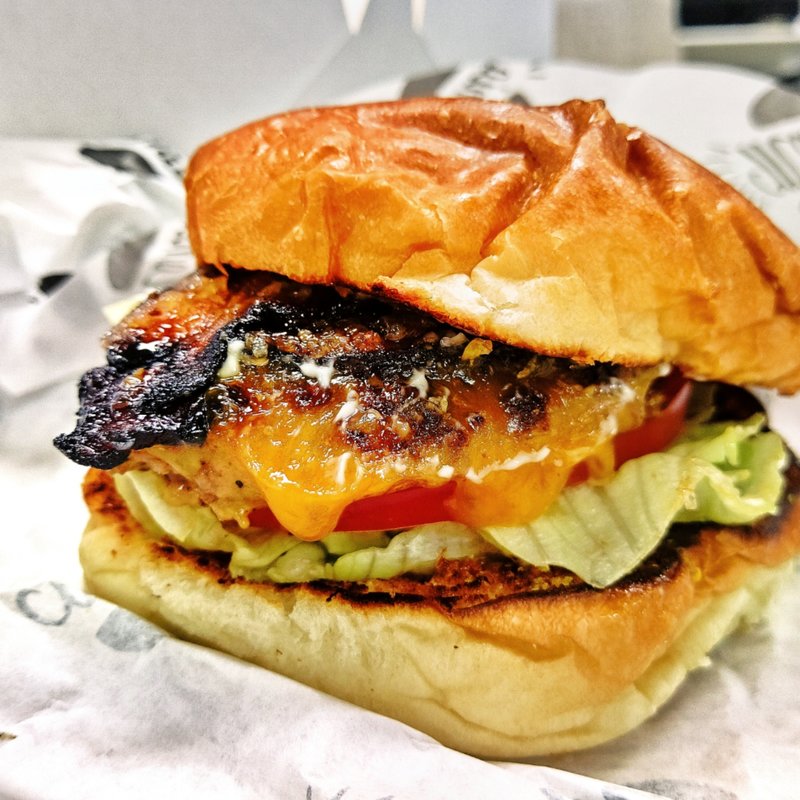 ブラウンシュガーベーコンチーズバーガー(バーガーマニア 白金店 （Burger Mania）)