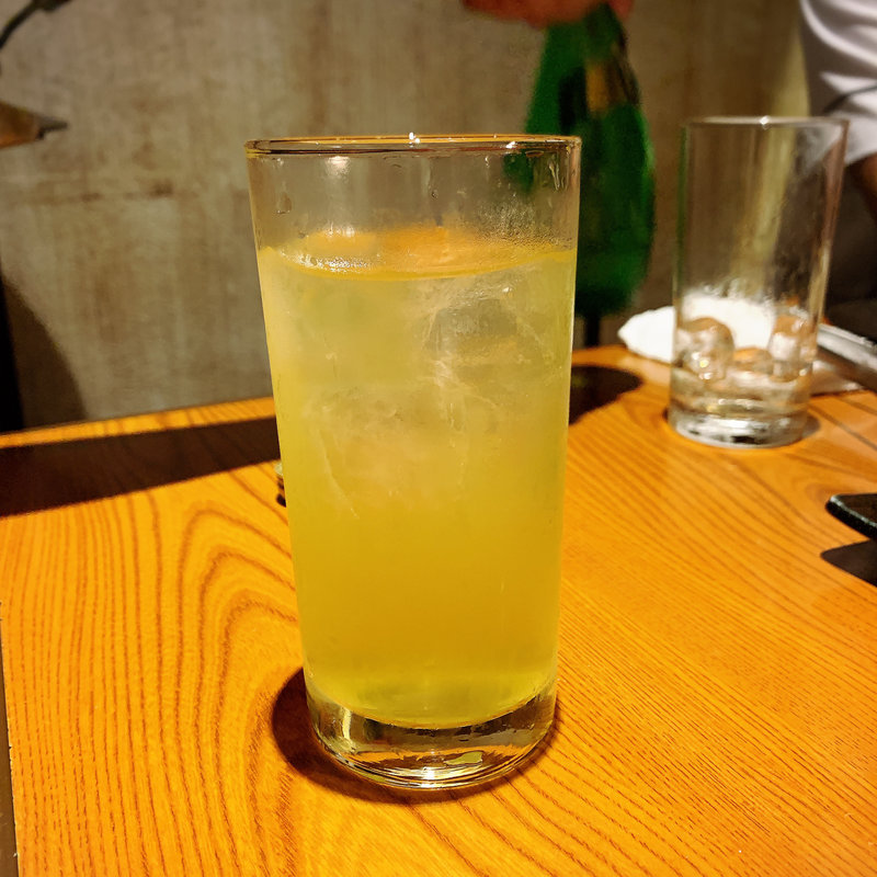 知覧茶ハイ(黒毛和牛焼肉 薩摩 牛の蔵 広尾本店)