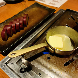 さつま芋バター焼き(黒毛和牛焼肉 薩摩 牛の蔵 広尾本店)