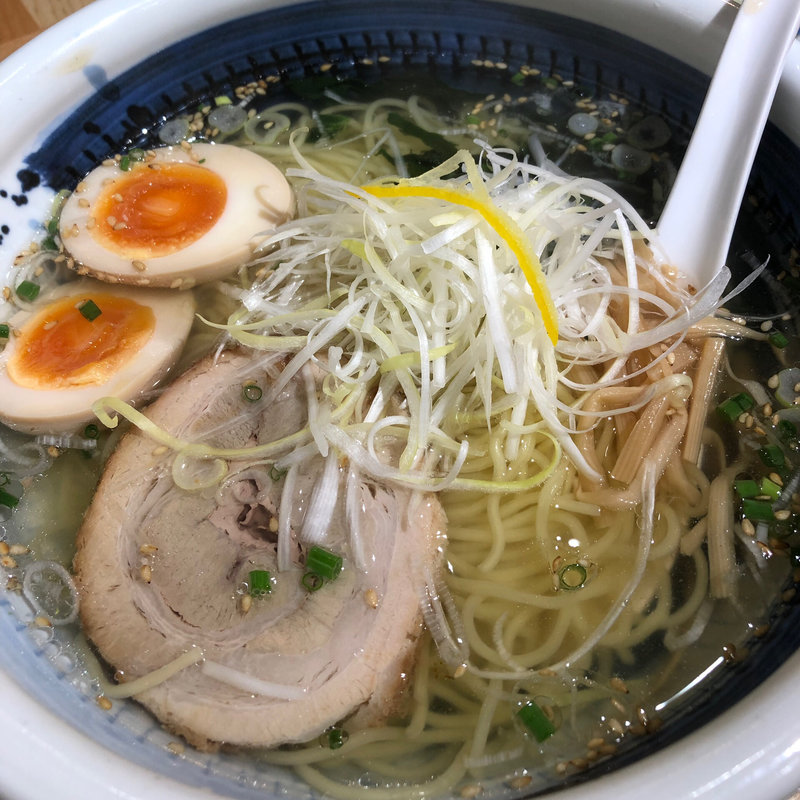 特製俺の塩ラーメン(俺流塩らーめん 渋谷総本店)