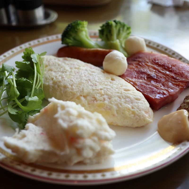 白いオムレツ(ニューヨーク)