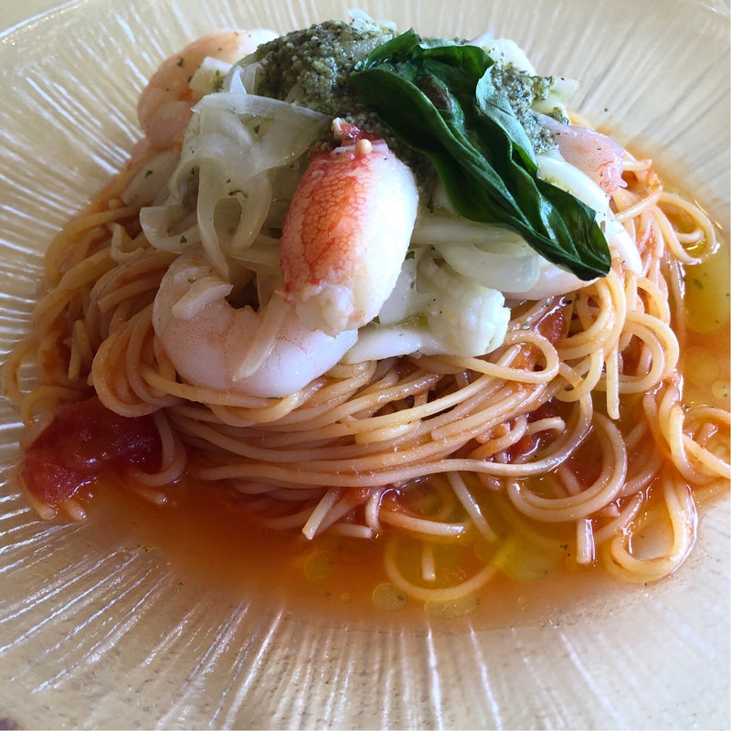 冷製パスタ(太平洋クラブ 御殿場コース)