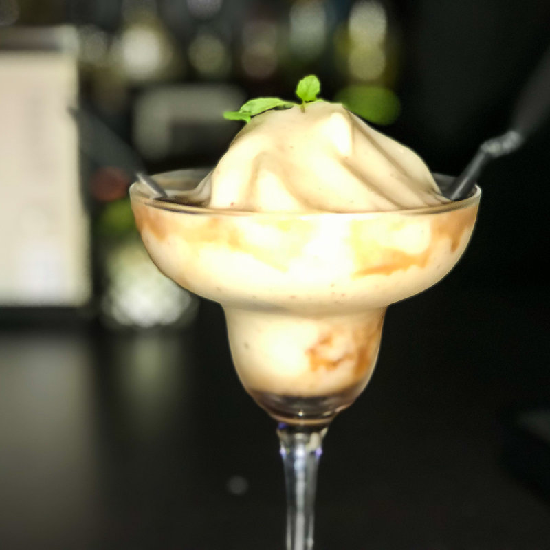 桃とヨーグルトフローズン(Bar和海)