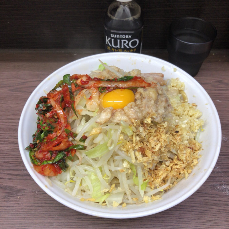 大汁なし 全マシ(ラーメン二郎 横浜関内店)