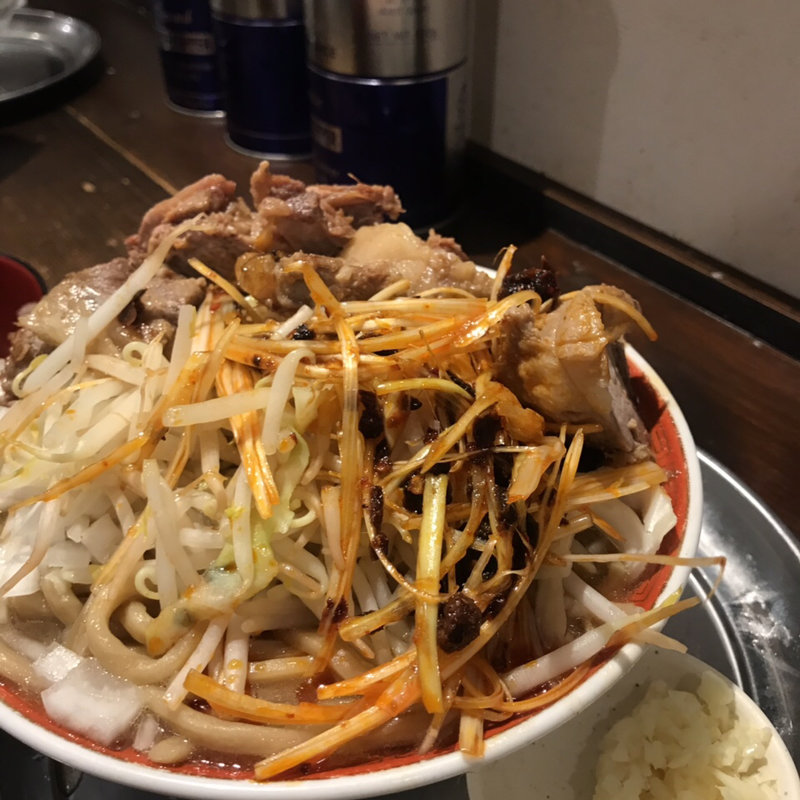 小ラーメン豚ネギ (限定)(麺でる相模原)