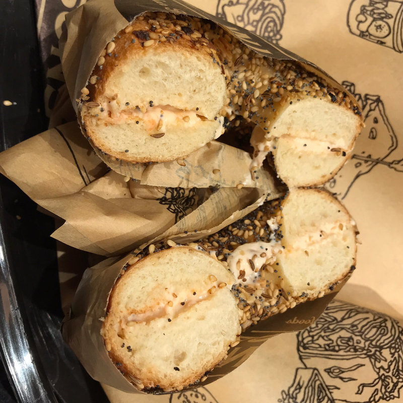 Everything Bagel with Salmon Schmear(ＷＩＳＥ　ＳＯＮＳ　ＴＯＫＹＯ)