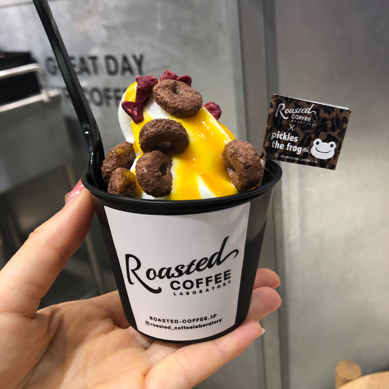 ミルクソフトクリーム(ROASTED COFFEE LABORATORY 東急東横店)