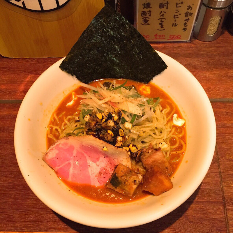 旨辛冷し味噌ラーメン(麺屋ほぃ )