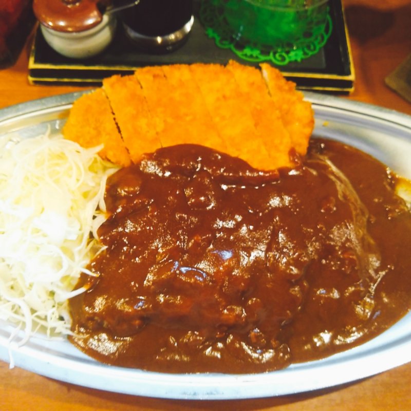 カツカレー特盛(カレーの市民アルバ 秋葉原本店 )