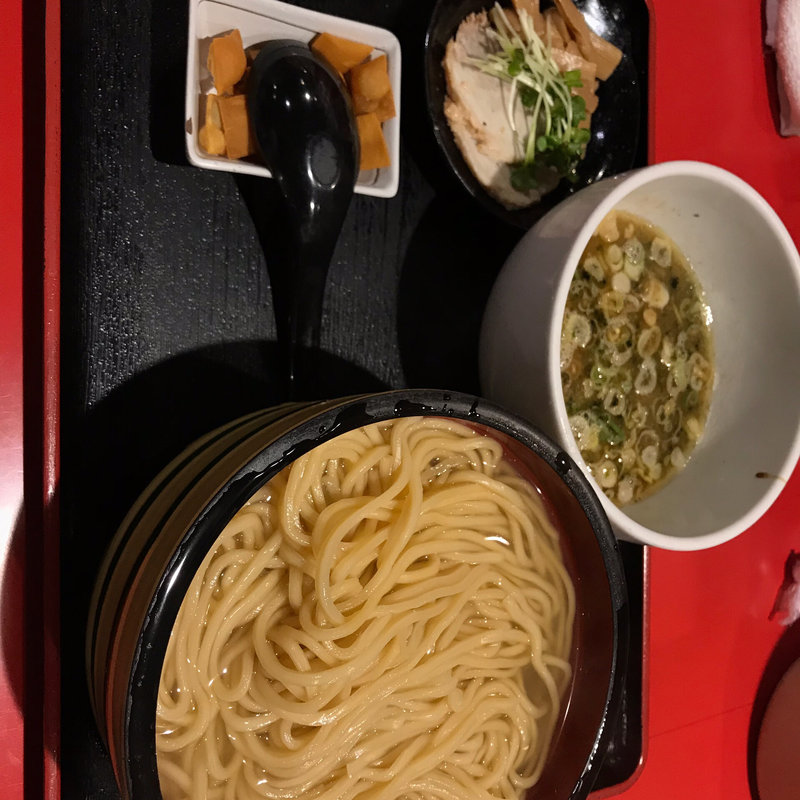 釜揚げつけ麺大盛り(浅草製麺所 浅草店)
