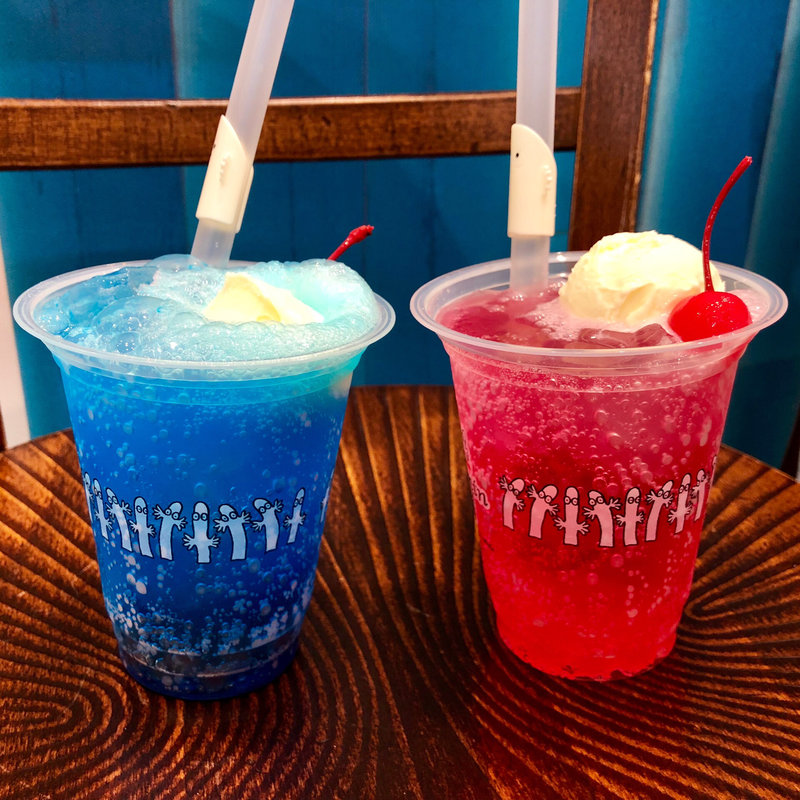 ブルーライチクリームソーダ(ムーミンスタンド )