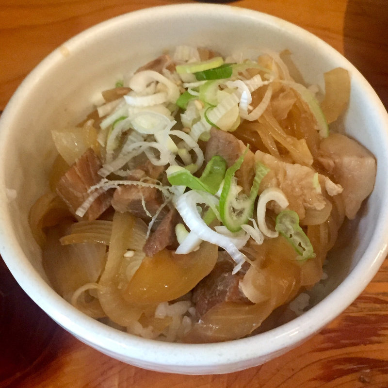ねぎチャーシュー丼(三豊麺 日本橋茅場町店 )
