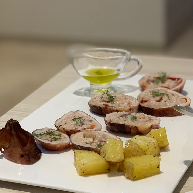 イカめし(ギリシャの家庭料理＆ワイン・フィリ東京店)