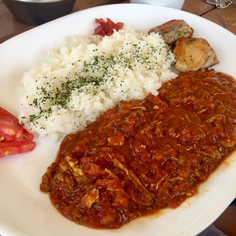トマトカレーセット(キャンパーズキッチン )