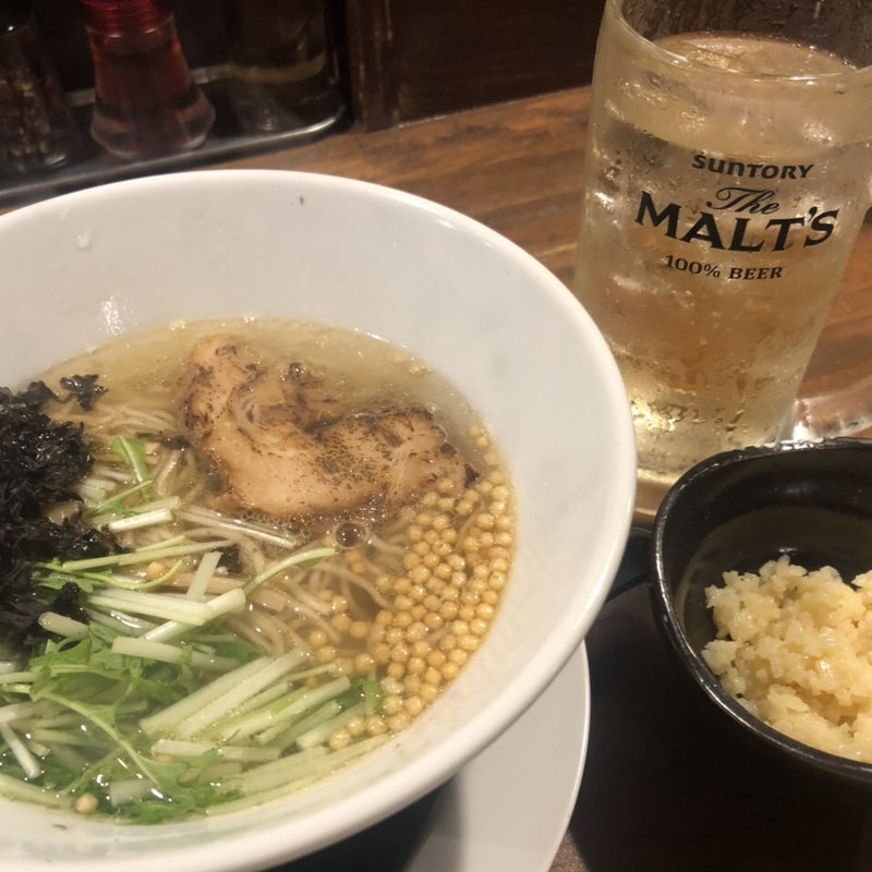 煮干し中華そば(麺処 鳴声)