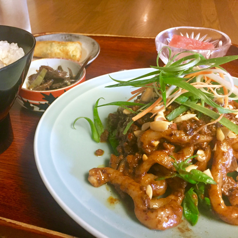 汁なし坦々麺セット(好吃)