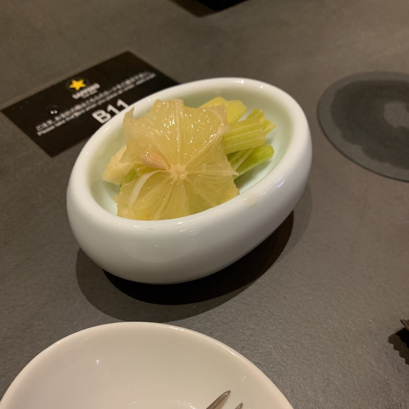 季節のピクルス(サッポロ生ビール黒ラベルTHE BAR)