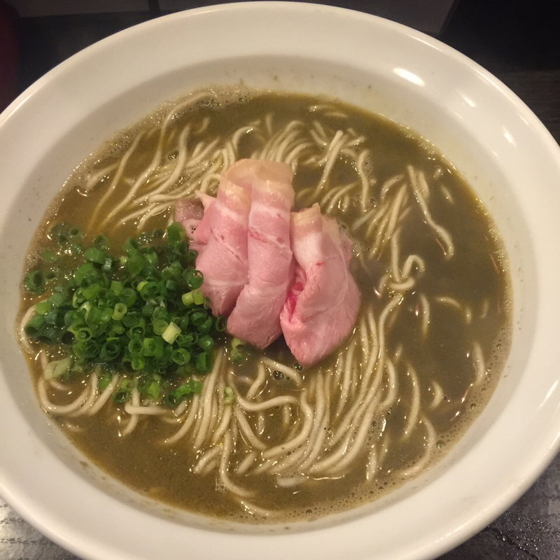 サザエの肝 そば(丿貫（へちかん） 福富町本店)