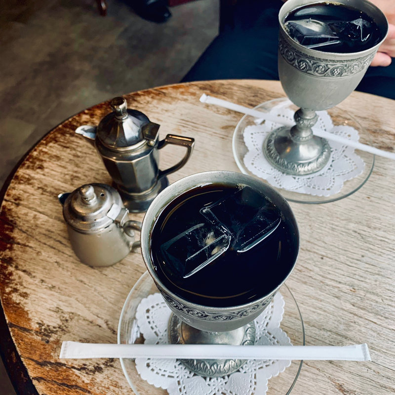 アイスコーヒー(喫茶ポプラ )