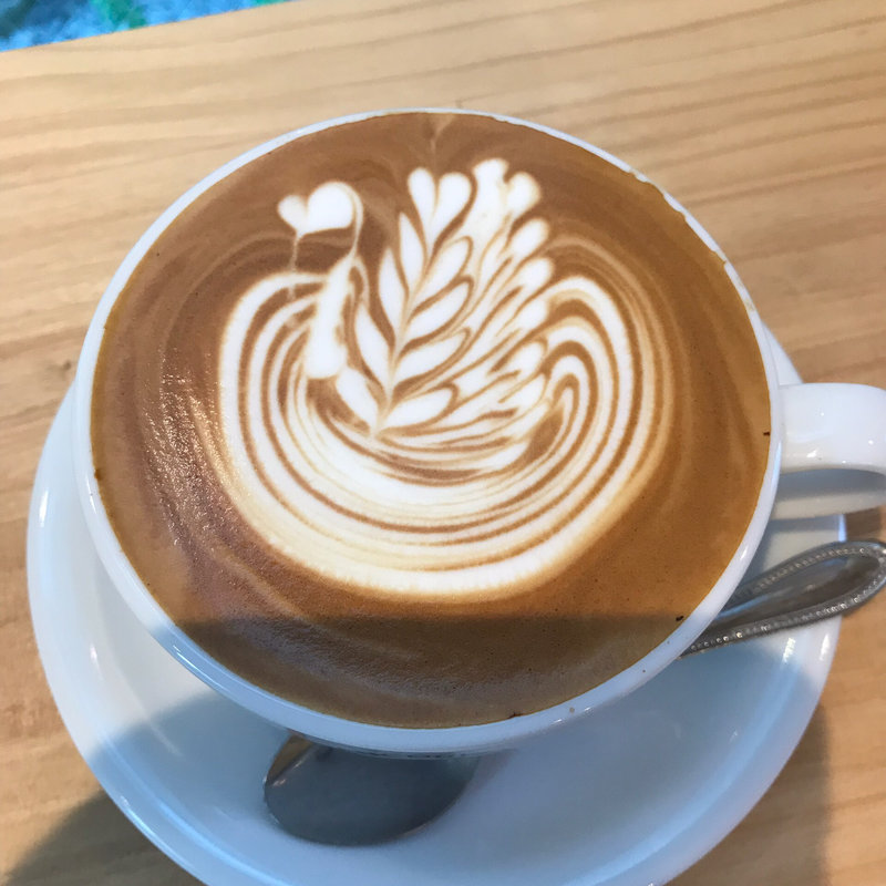 カフェラテ(Vancouver coffee kamakura)