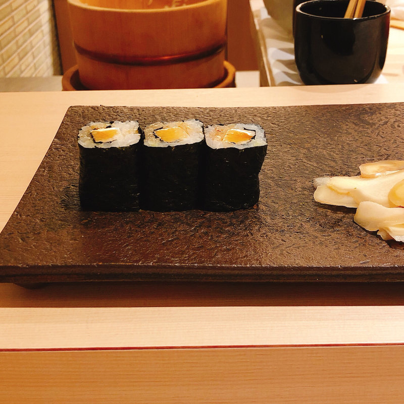 長芋の巻きもの(鮨 みや川)