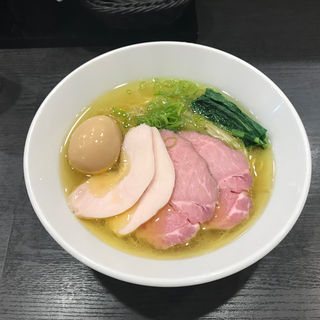チャーシュー芳醇鶏そば（塩）(麺や福はら)