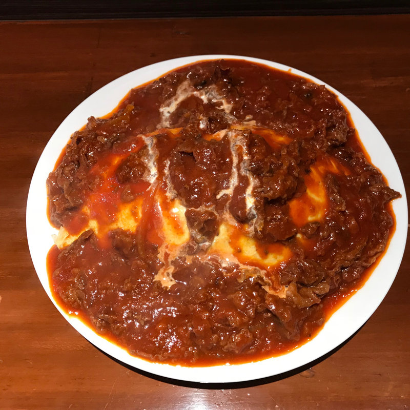 ハッシュドビーフオムライス(ジャンジャンブル )