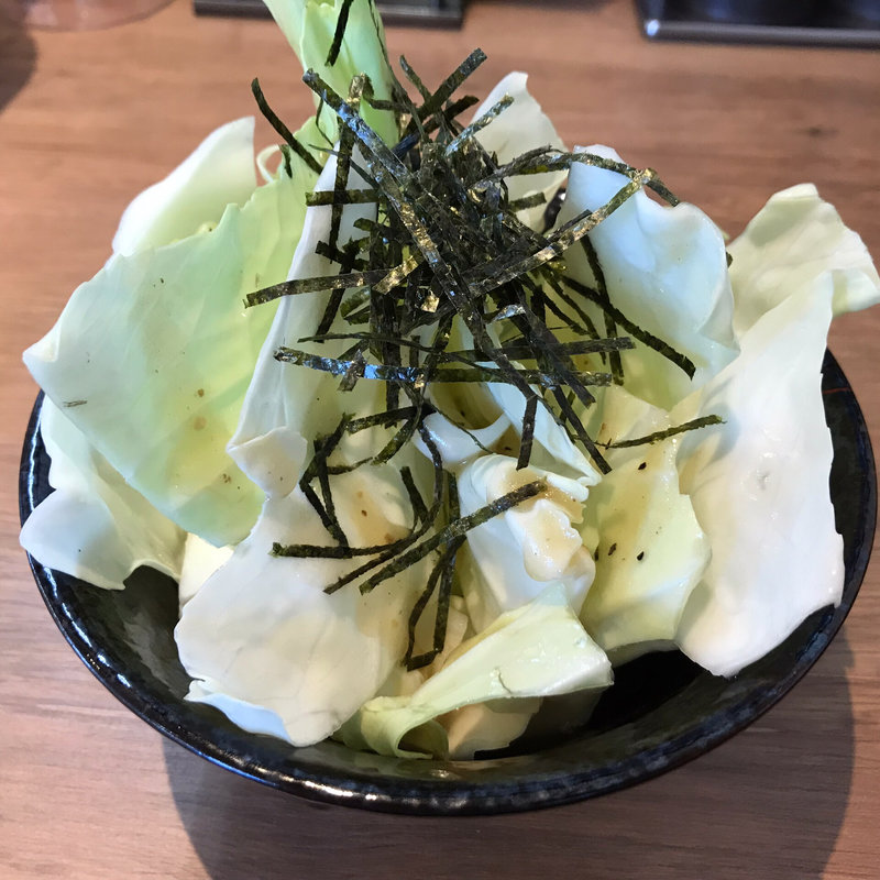 塩キャベツ(伝説のすた丼屋 狭山店)