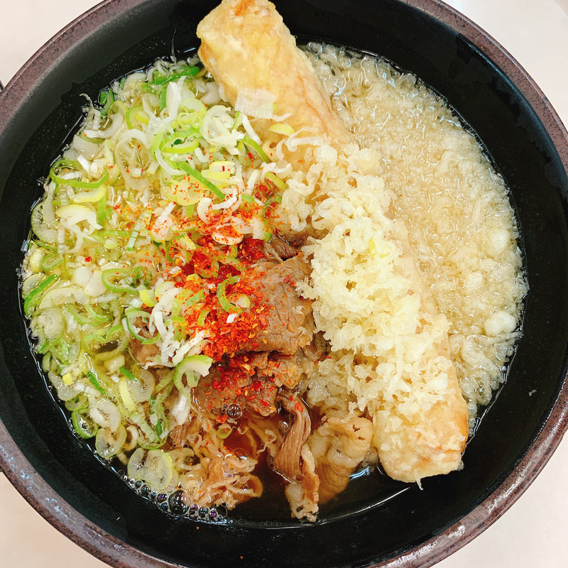 肉うどん  ちくわ天(きっちょううどん 大塚店 )