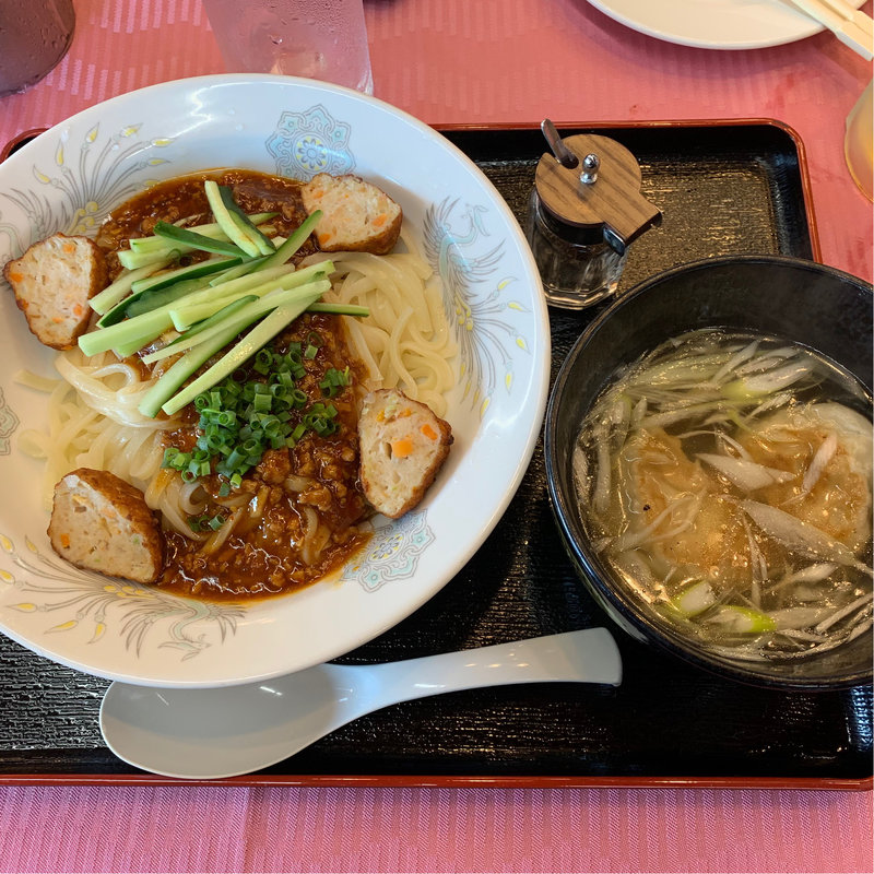 マーボー風ジャージャーうどん(東蔵王ゴルフ倶楽部 レストラン )
