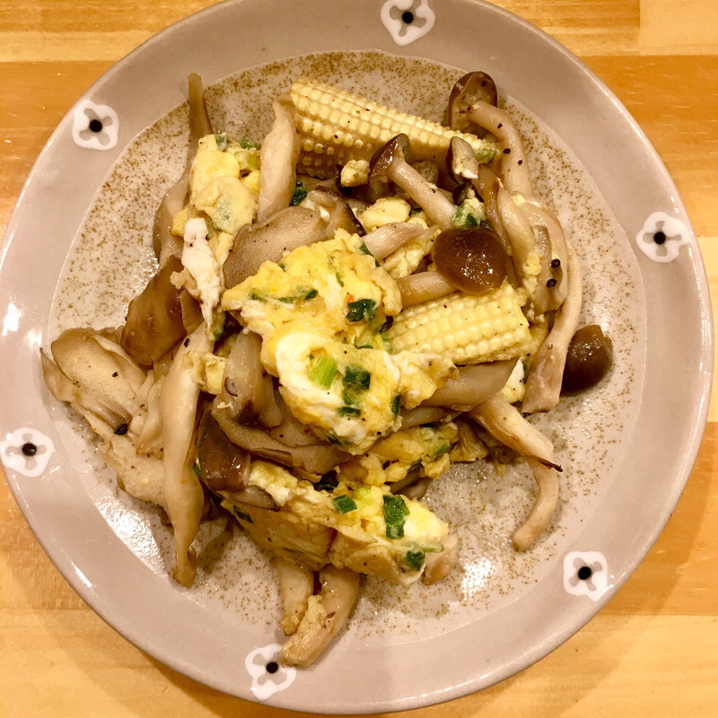 きのこ卵(家庭の味 ほろよい)