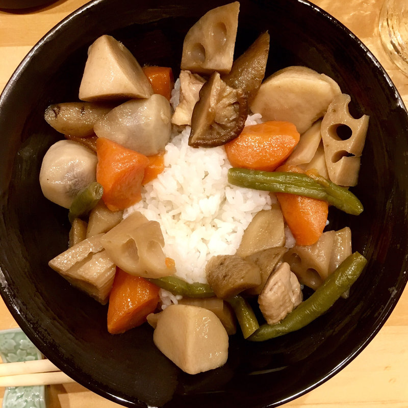 がめ煮丼(家庭の味 ほろよい)